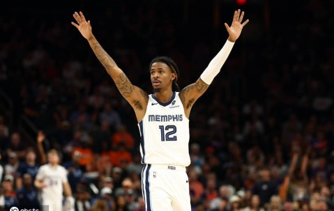 莫兰特因有损球队利益行为被灰熊队禁赛一场